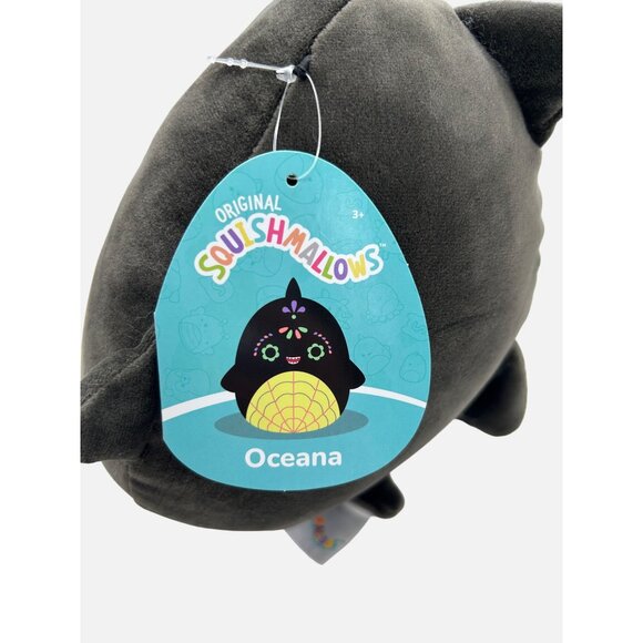 Squishmallows Oceana Shark 8" Halloween Day of the Dead 2023 Plush Stuffed Toy - Picture 5 of 7